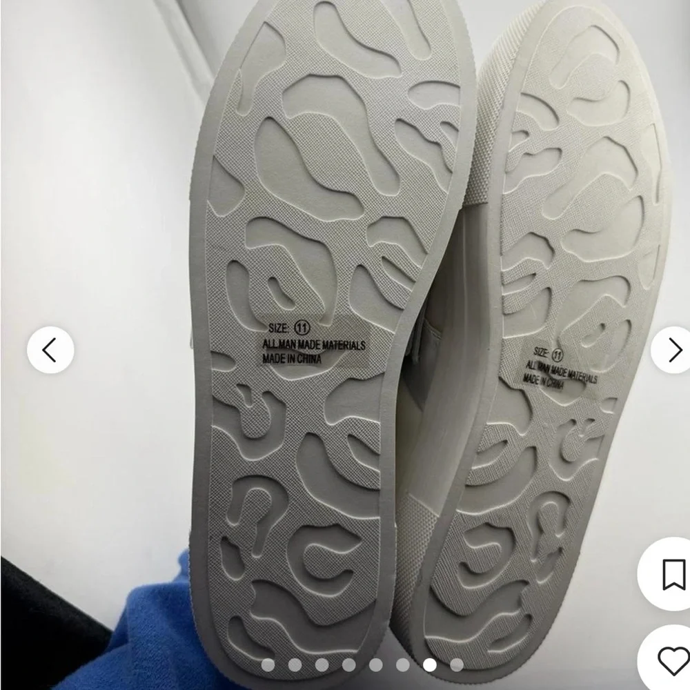 Lulu's White and Silver Women's Sneakers